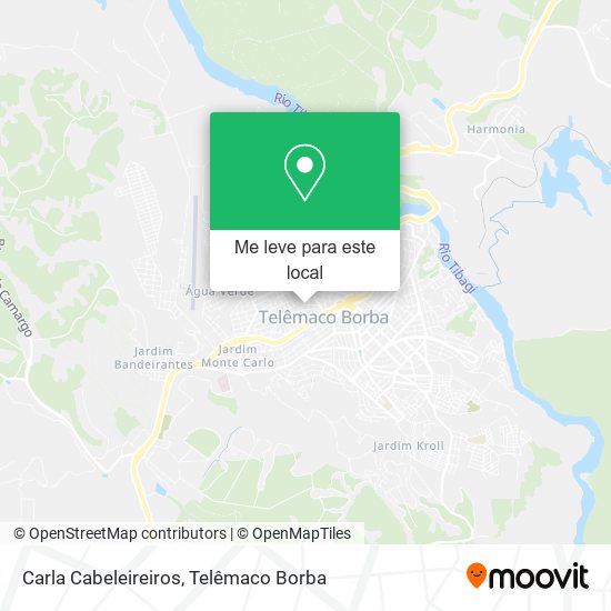 Carla Cabeleireiros mapa