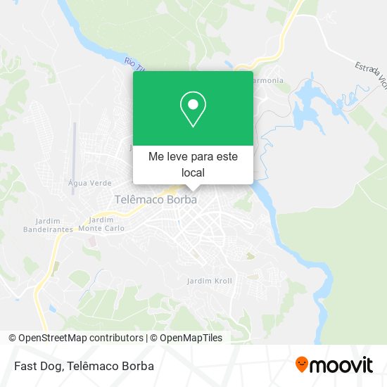 Fast Dog mapa