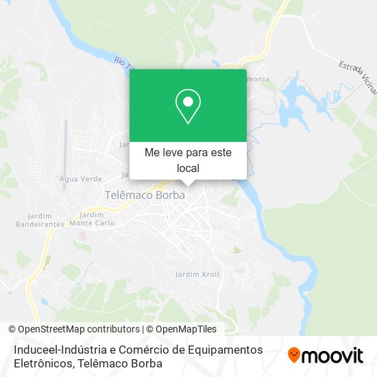 Induceel-Indústria e Comércio de Equipamentos Eletrônicos mapa