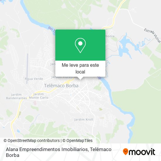 Alana Empreendimentos Imobiliarios mapa