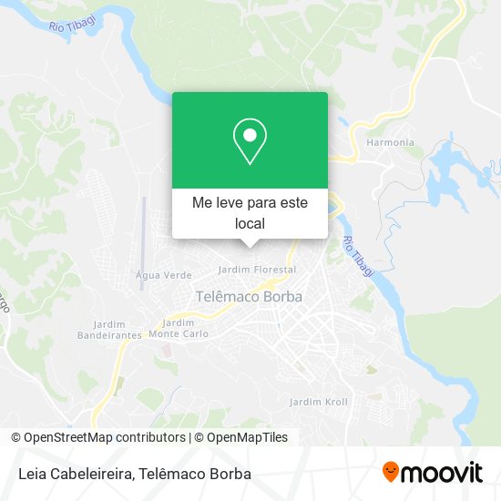 Leia Cabeleireira mapa