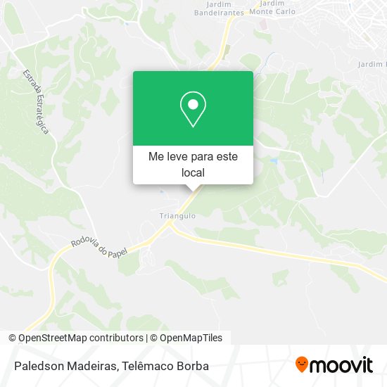 Paledson Madeiras mapa