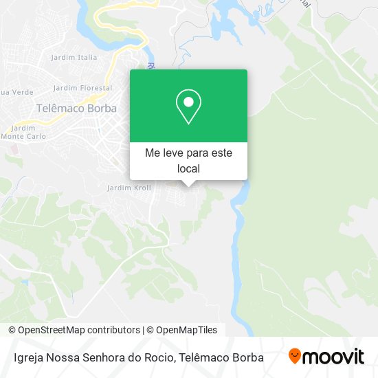 Igreja Nossa Senhora do Rocio mapa