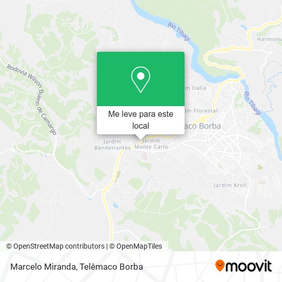 Marcelo Miranda mapa