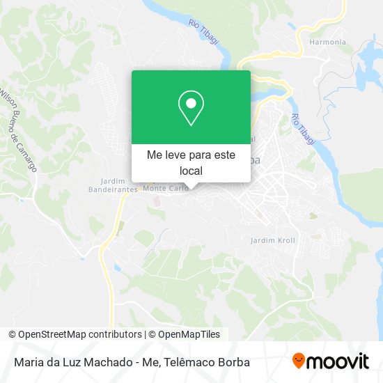 Maria da Luz Machado - Me mapa