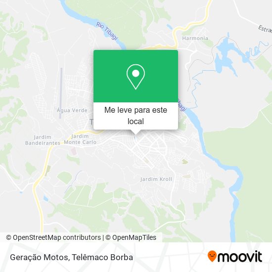 Geração Motos mapa