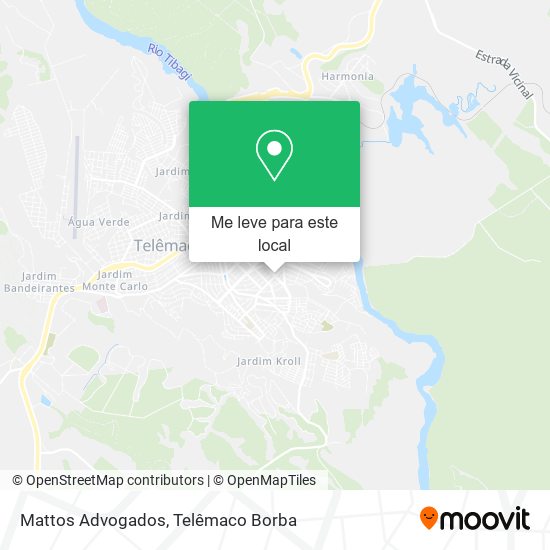 Mattos Advogados mapa