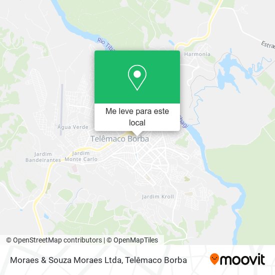 Moraes & Souza Moraes Ltda mapa