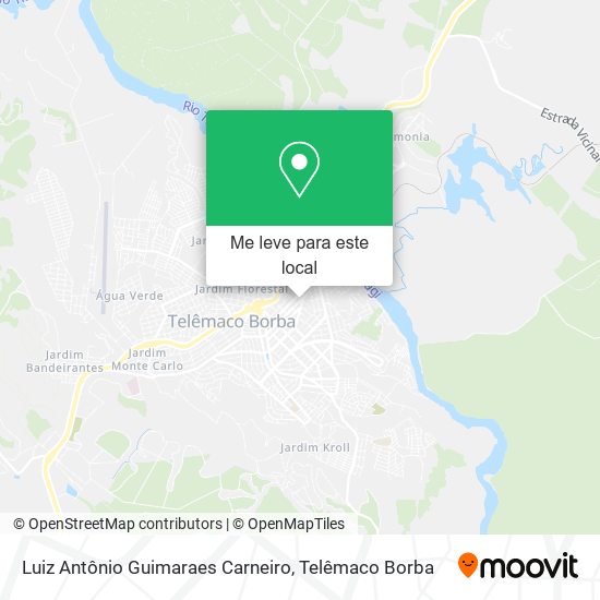 Luiz Antônio Guimaraes Carneiro mapa