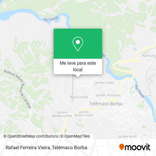 Rafael Ferreira Vieira mapa