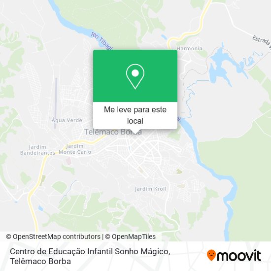 Centro de Educação Infantil Sonho Mágico mapa