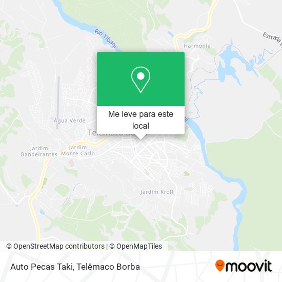 Auto Pecas Taki mapa