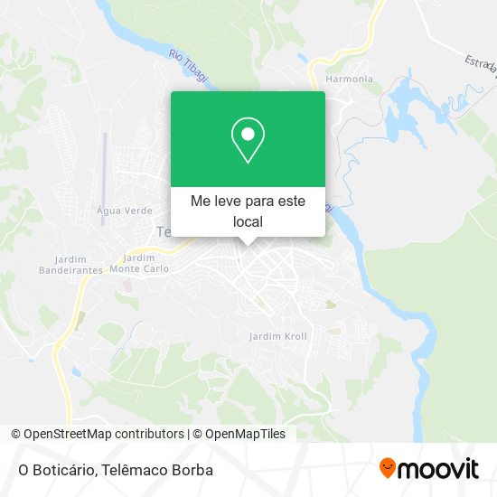 O Boticário mapa