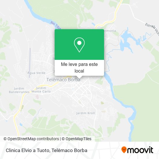 Clinica Elvio a Tuoto mapa