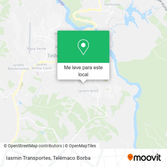 Iasmin Transportes mapa