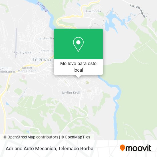 Adriano Auto Mecânica mapa