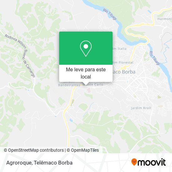 Agroroque mapa