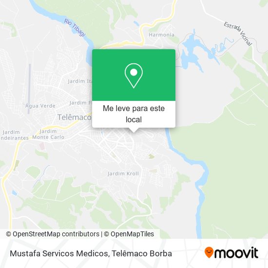 Mustafa Servicos Medicos mapa