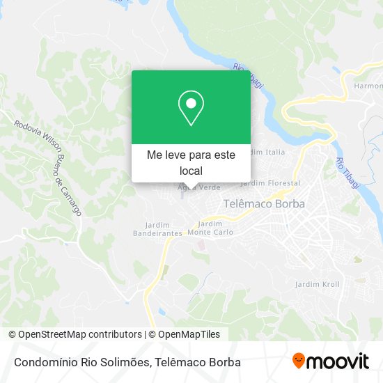 Condomínio Rio Solimões mapa
