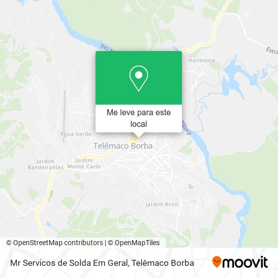 Mr Servicos de Solda Em Geral mapa