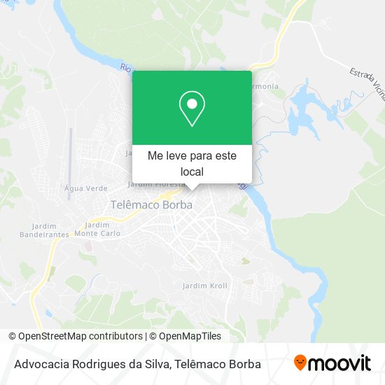 Advocacia Rodrigues da Silva mapa