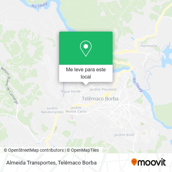 Almeida Transportes mapa