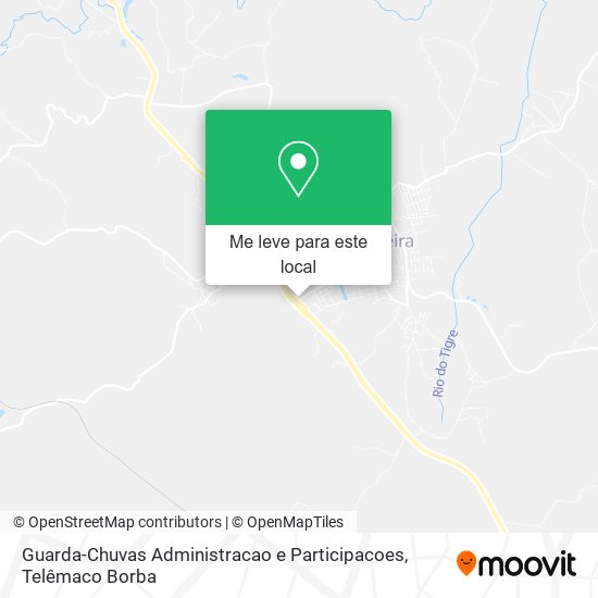 Guarda-Chuvas Administracao e Participacoes mapa