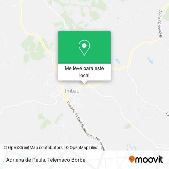 Adriana de Paula mapa