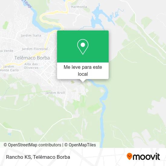 Rancho KS mapa