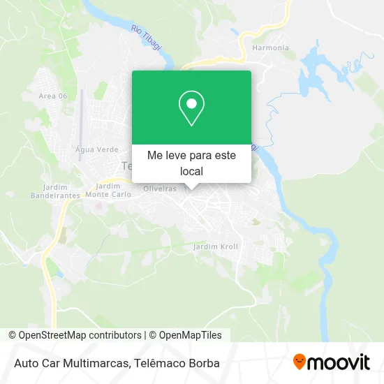 Auto Car Multimarcas mapa