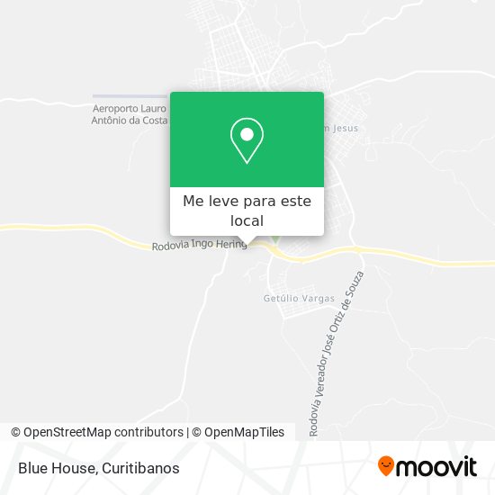Blue House mapa