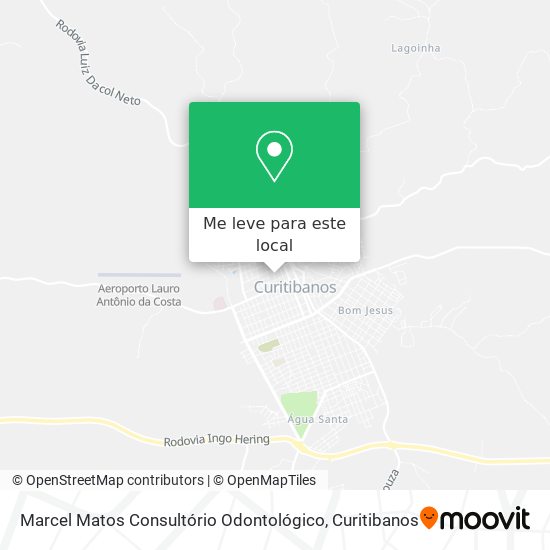 Marcel Matos Consultório Odontológico mapa