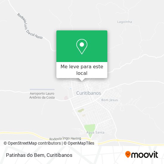Patinhas do Bem mapa