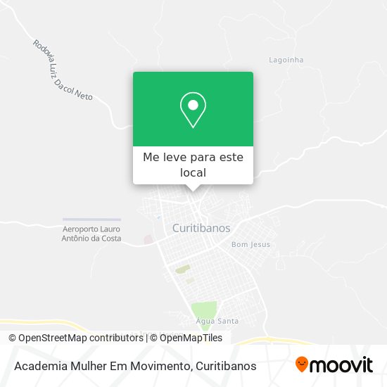 Academia Mulher Em Movimento mapa