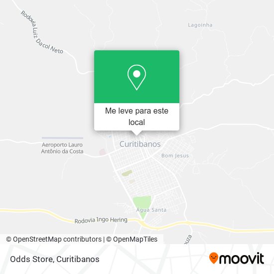 Odds Store mapa