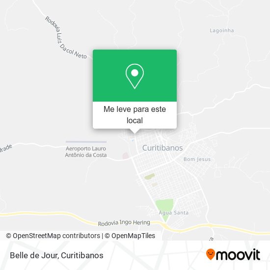 Belle de Jour mapa