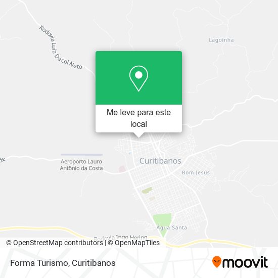 Forma Turismo mapa