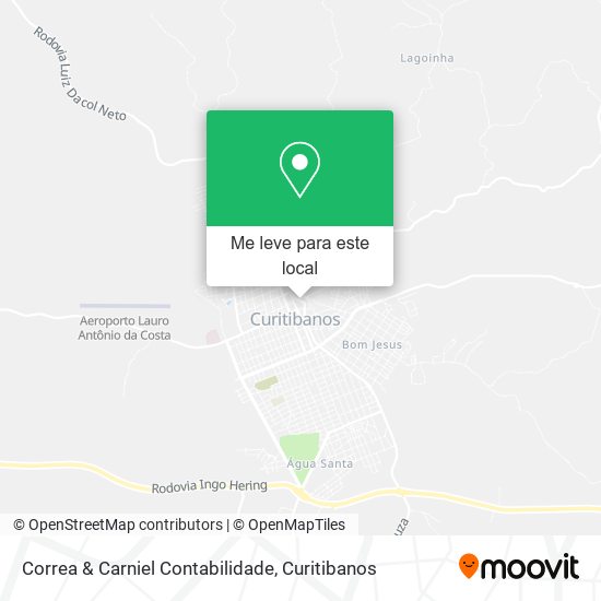 Correa & Carniel Contabilidade mapa