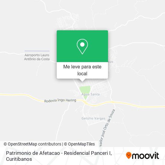 Patrimonio de Afetacao - Residencial Panceri I mapa