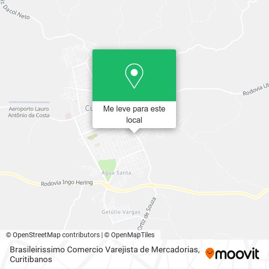 Brasileirissimo Comercio Varejista de Mercadorias mapa