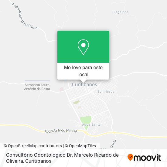 Consultório Odontológico Dr. Marcelo Ricardo de Oliveira mapa