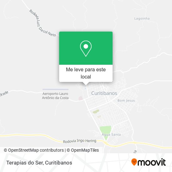 Terapias do Ser mapa