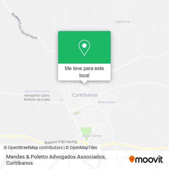Mendes & Poletto Advogados Associados mapa