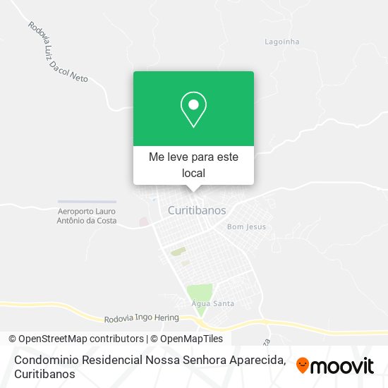 Condominio Residencial Nossa Senhora Aparecida mapa
