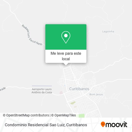 Condominio Residencial Sao Luiz mapa
