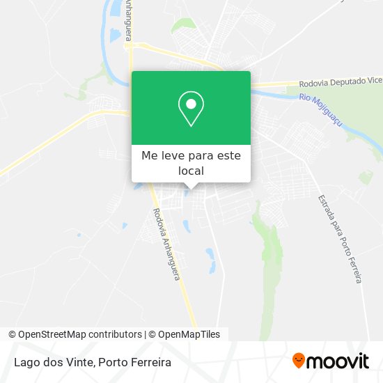 Lago dos Vinte mapa