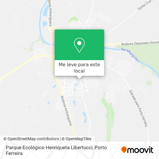 Parque Ecológico Henriqueta Libertucci mapa