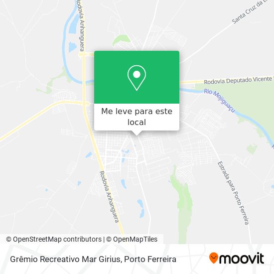 Grêmio Recreativo Mar Girius mapa