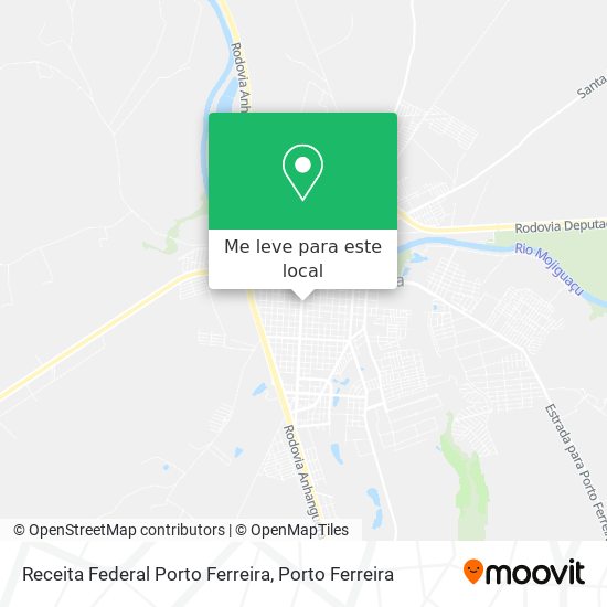 Receita Federal Porto Ferreira mapa