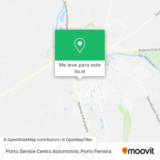 Porto Service Centro Automotivo mapa